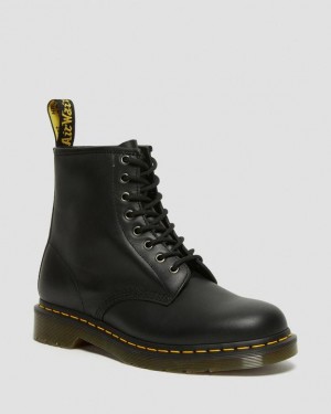 Women's Dr Martens 1460 Nappa Leather Lace Up Boots Black | Singapore_Dr65555